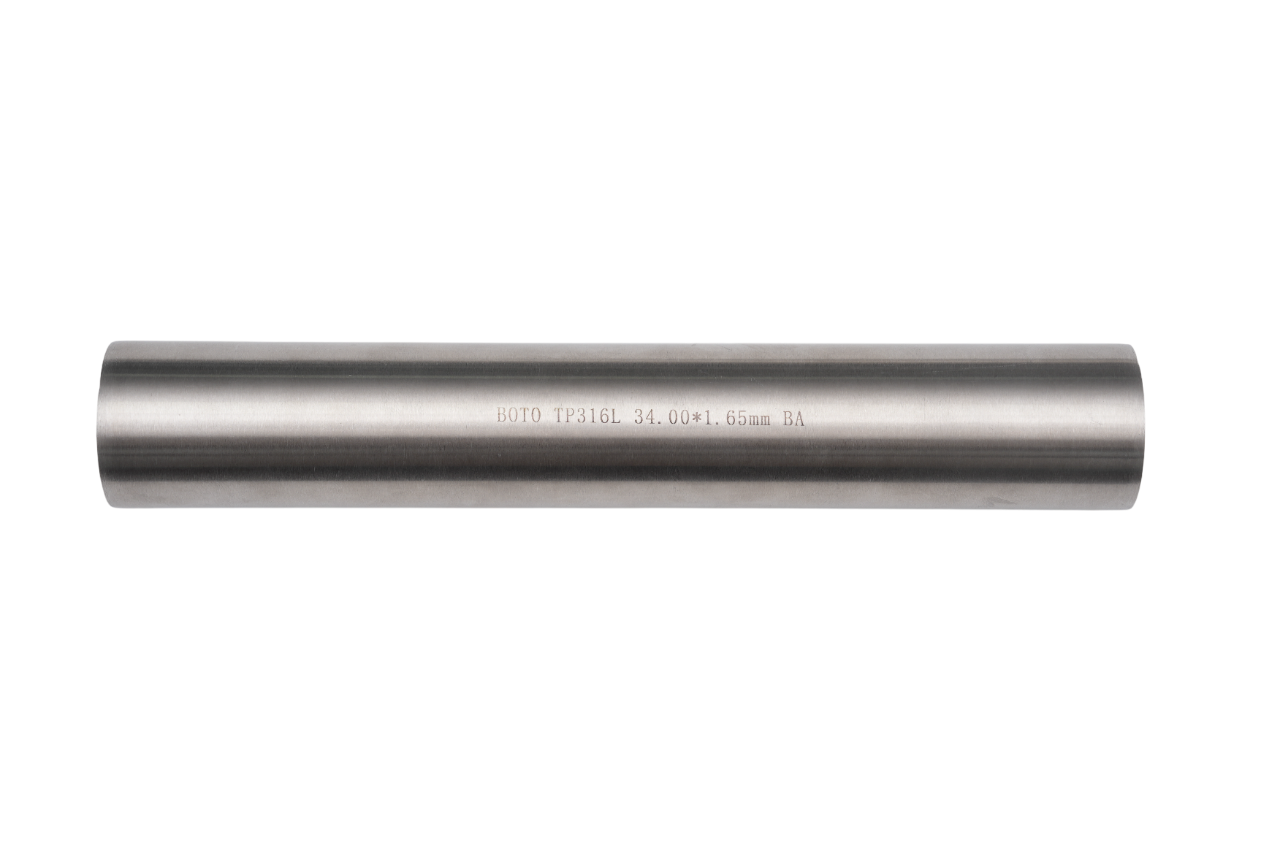 Tubo de acero inoxidable recocido brillante (BA)